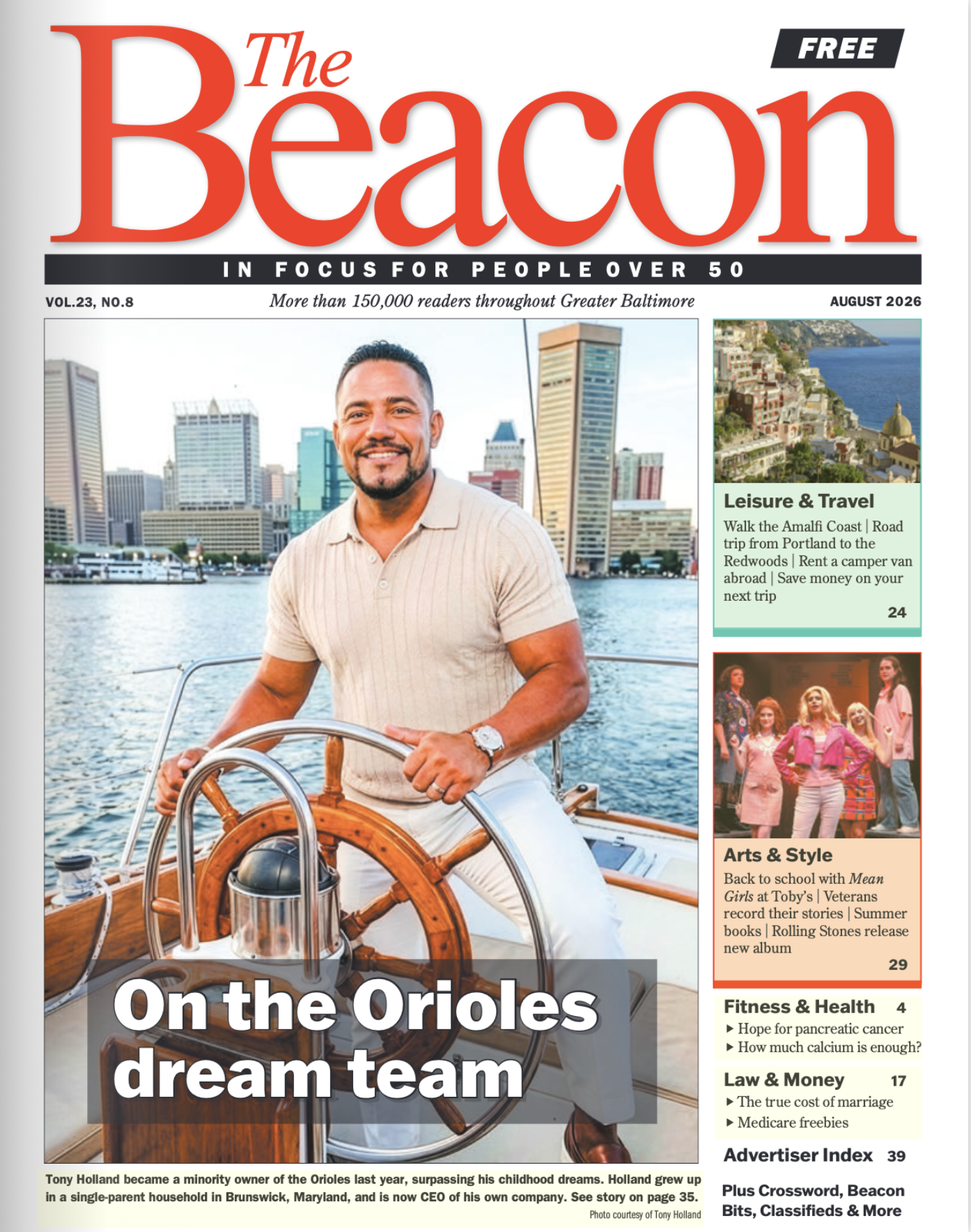 Greater Baltimore Beacon cover — August 2026